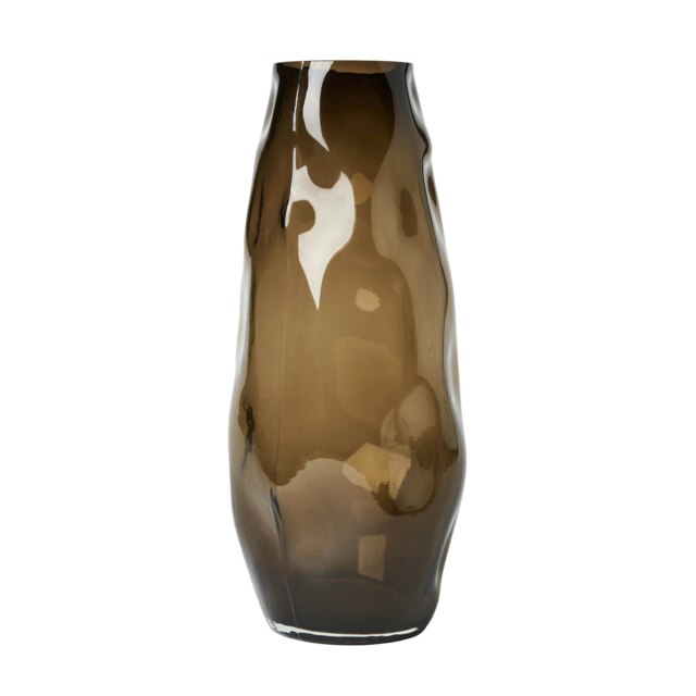 BHS Ombre Glass Vase, Smoke