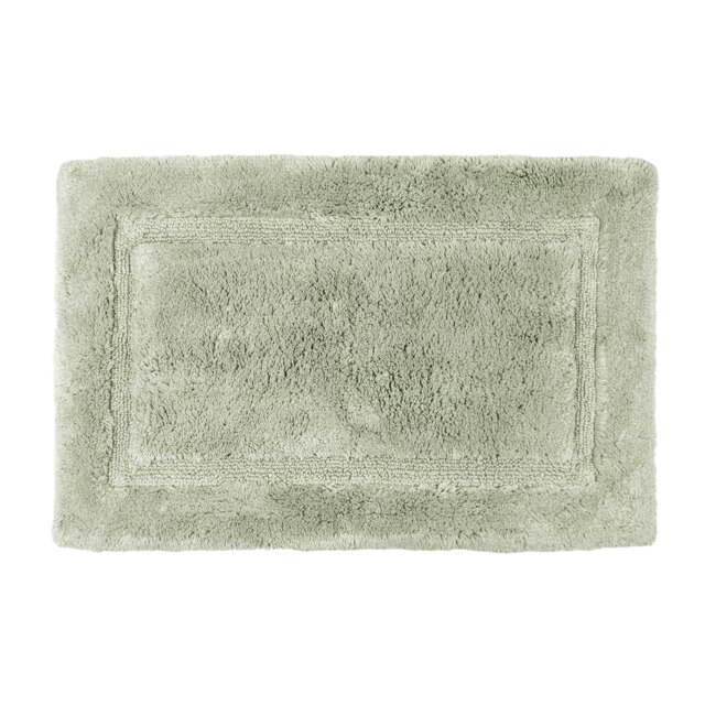 Marlborough Bamboo Cotton Bath Mat - Sage Green Green Sage Green