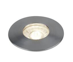 Pack X 3 LED Recessed Satin Silver Light