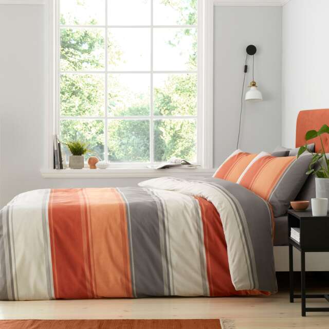 Fusion Betley Duvet Cover Set Spice