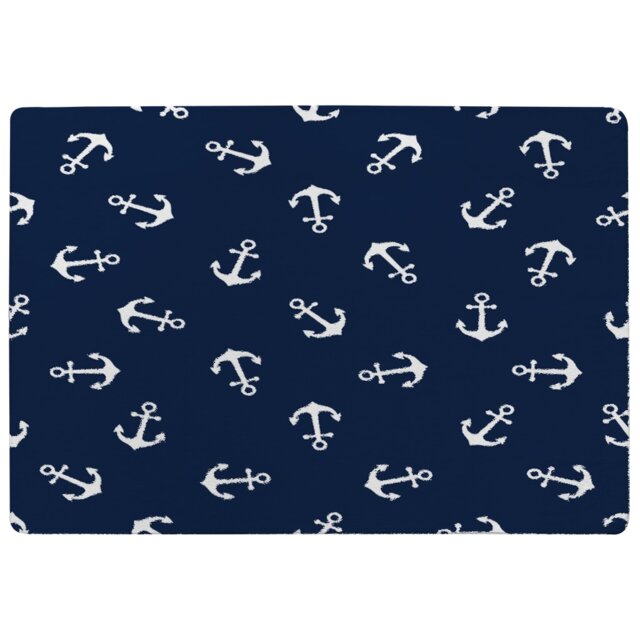 Anchors On Navy Rug Multi