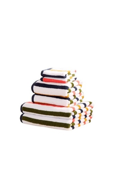 Amalfi 6 Piece Cotton Towels Luxury Soft Quick Dry Absorbent Multi Bath towel
