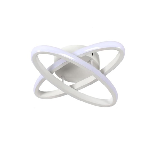 Modern LED Ceiling Light White Creative Oval Cool White 30cm