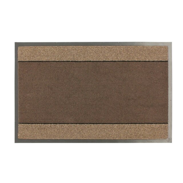 JVL Miracle Barrier Doormat 40x60cm, Brown