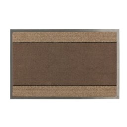 JVL Miracle Barrier Doormat 40x60cm, Brown