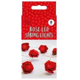 Red Roses LED String Lights 1.4m