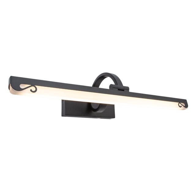 Black Patterned Wireless Rechargeable LED Touch Dimmable Picture Light