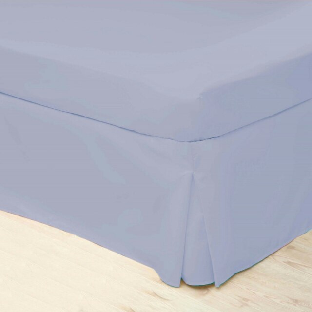Belledorm Easycare Percale Platform Valance - Heather - Superking