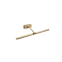 Magritte LED Antique Brass Picture Wall Light 12W