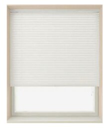 180cm White 25mm Slat PVC Venetian Blind (152cm Drop) White White