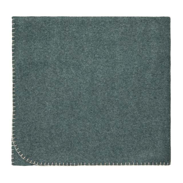 Vinga Bilton Recycled Blanket - Green - 0.5cm x 170cm x 130cm Green