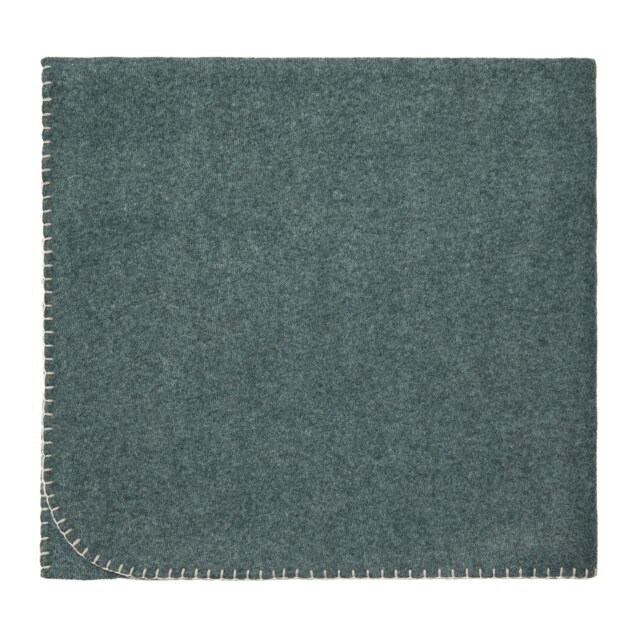 Vinga Bilton Recycled Blanket - Green - 0.5cm x 170cm x 130cm
