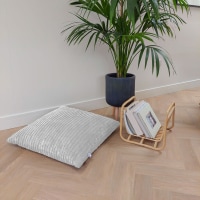 rucomfy Jumbo Cord Bean Bag Floor Cushion - Indoor Versatile Seat