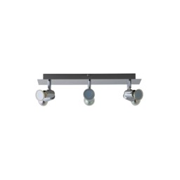 ValueLights Consul Chrome 6 Way Adjustable Ceiling Spotlight Chrome