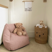 rucomfy Indoor Kids Bean Bag Chair - Snug Snuggle Seat
