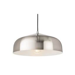 Canelo Dome Pendant Brushed Steel 1xE27