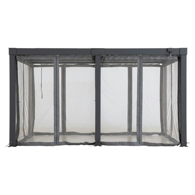 Sunjoy Accessory Netting for Louvered Pergola 3m X 4m, Suitable for A1060166F0（Gazebo Not Included）