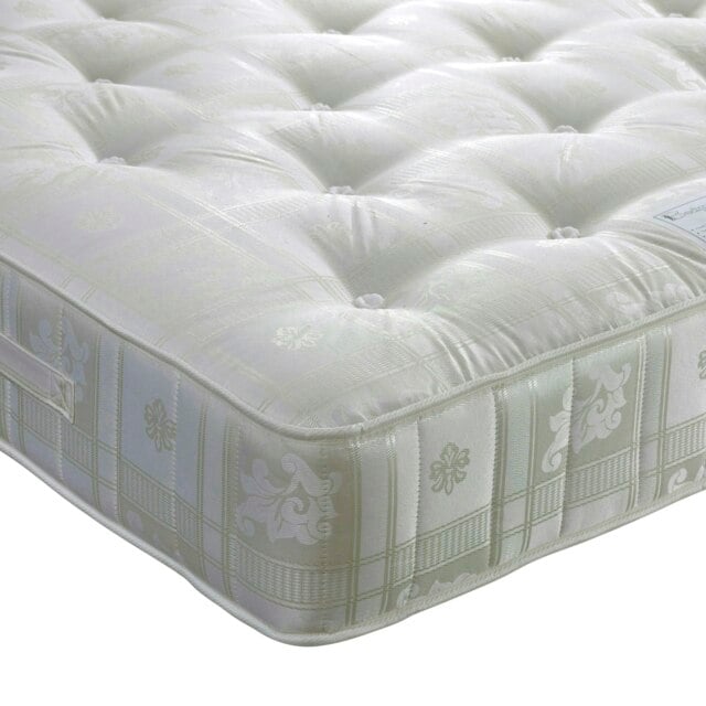Majestic 1000 Pocket Sprung Midnight Linen Divan Set And Lona Headboard Small Single