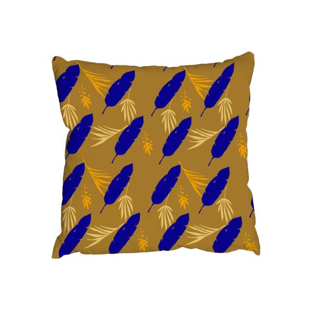 Cushions - Trendy Tropical Elegant Male Shirt Female Dress Texture (Cushion) Multi