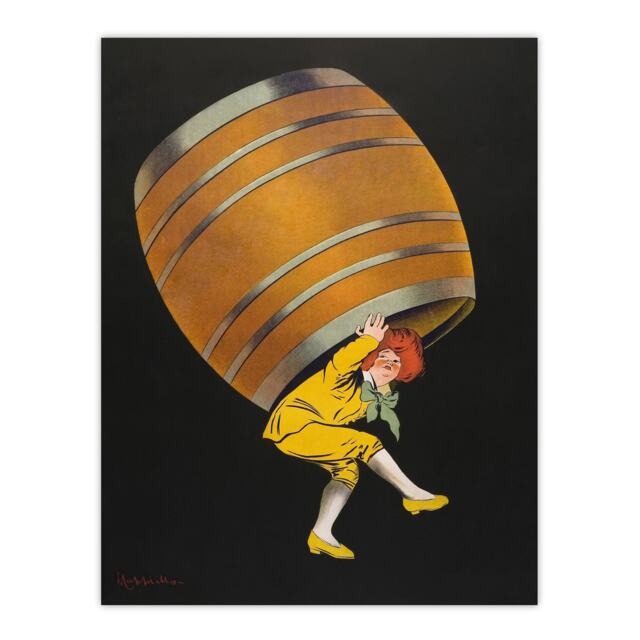 "Cognac Pellisson Advert Vintage Wall Art Print Cappiello 12x16"""