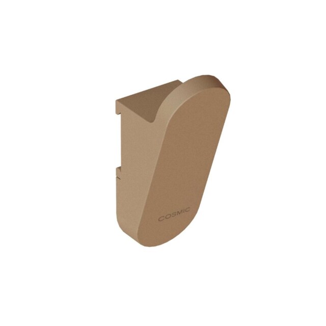 COSMIC Towel hook, Coat hook, 2 Pcs Sand grey, Compatible with ALIFE Collection