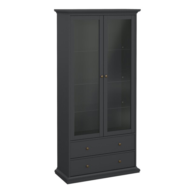Paris China cabinet in Matt Grey