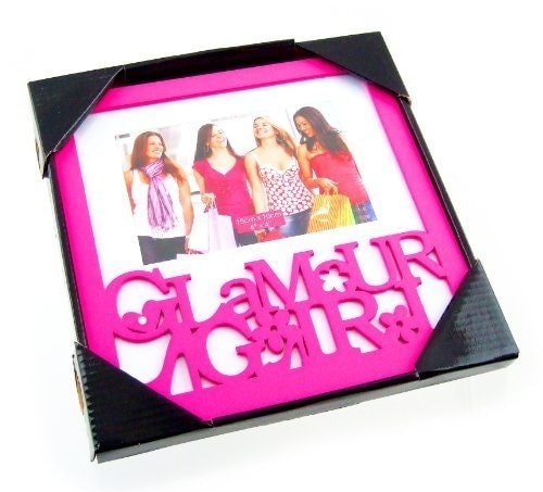 "Pink Glamour Girl 6"" x 4"" Photo Frame"