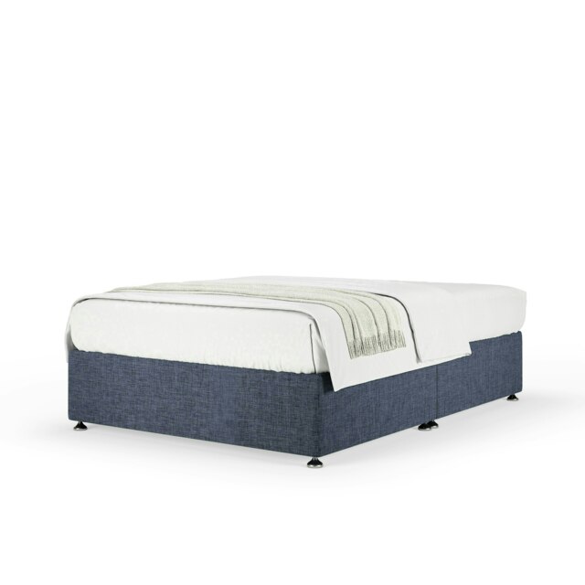 Majestic 1000 Pocket Sprung Midnight Linen Divan Set Small Double