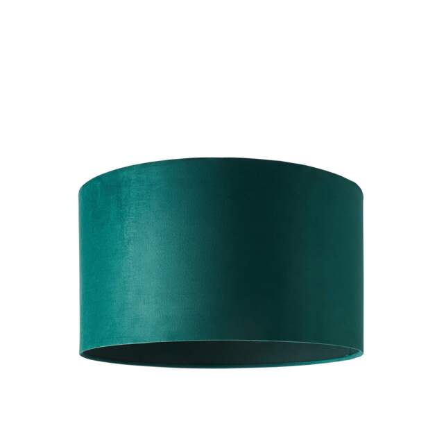 ValueLights Reni Large Green Velvet Pendant Shade Green