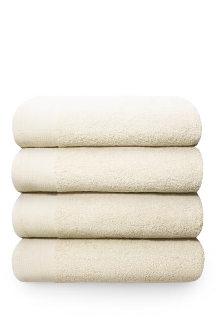 Chatsworth 600gsm Pure Cotton Towels Soft & Absorbent Cream Cream 1