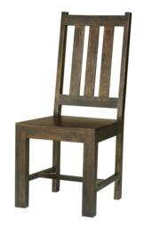Dakota Chair (Set of 2) - Mango Wood - Dark Finish Brown
