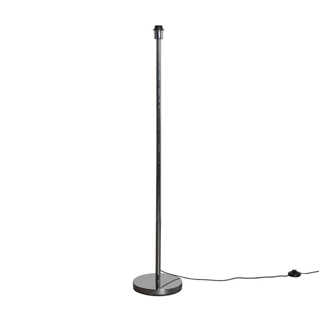 ValueLights Charlie Chrome Floor Lamp Base Only