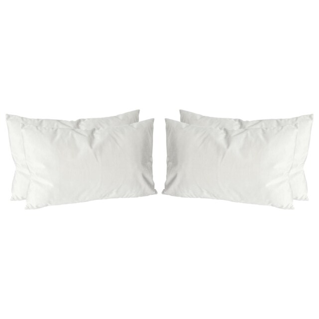 Nicola Spring Rectangle Velvet Cushions - 60cm x 40cm - Cream - Pack of 4 Cream Cream