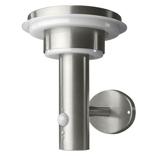 Osram ENDURA Style Solar Outdoor Wall Light Stainless Steel 6W White