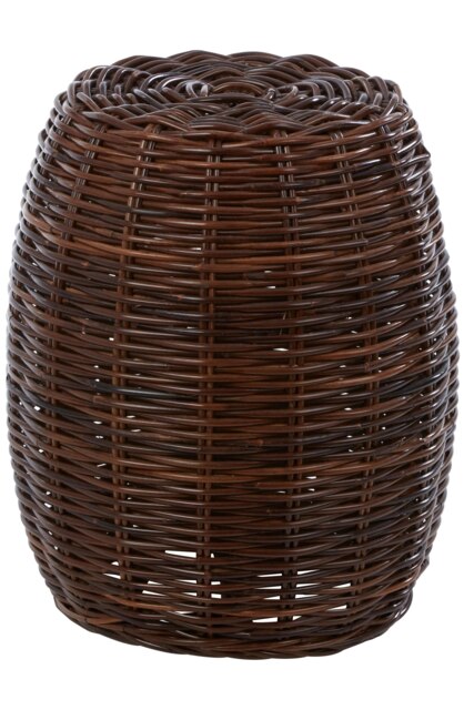 Orsina Maka Natural Croco Rattan Stool