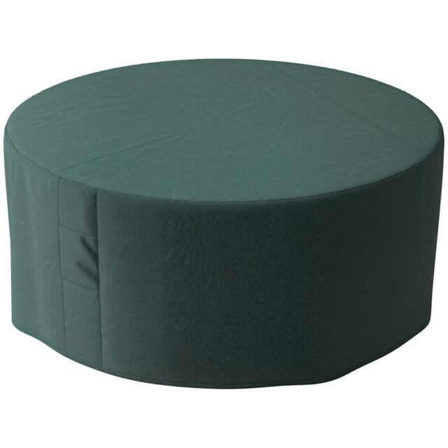 Outsunny Large Patio Garden Furniture Set Cover, 600D Oxford, 230 x 230 x 70 cm Green Green 193cm x 193cm x 81cm