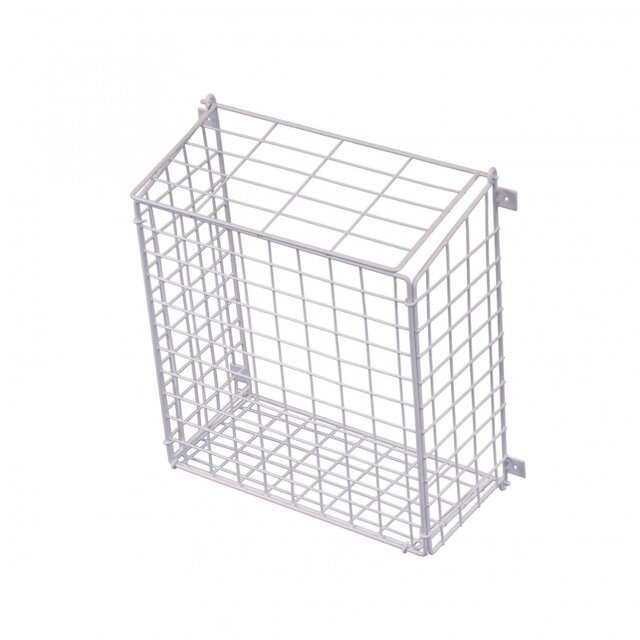 Large Letterbox Door Post Mail Catcher Basket Cage Holder Guard