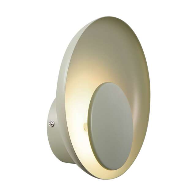 Nordlux Marsi Indoor Wall Light Green Metal Intergrated LED 3-Level Dimming - Plug In or Mains Powered, IP20 Green green