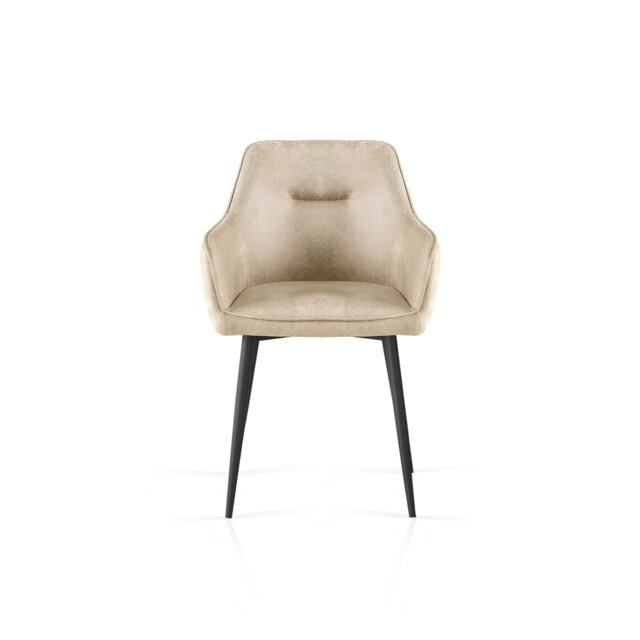 Dining Chair Faux Leather Modern Style for Dining Room Set of 2