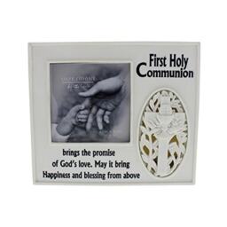 "Juliana 16cm Resin Light Up Photo Frame First Holy Communion - 3""x3"" Picture"