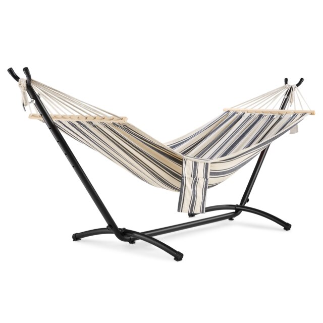 VonHaus 1 Person Freestanding Outdoor Hammock with Stand