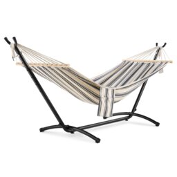 VonHaus 1 Person Freestanding Outdoor Hammock with Stand