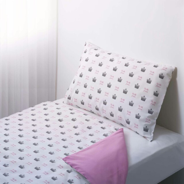 Rachel Riley My Little Princess Duvet Cover Set Single Bed Pink One Size