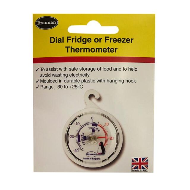 Brannan Dial Fridge Freezer Thermometer Multi One Colour One Size 1