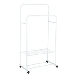 Living and Home Modern Bedroom Clothes Rack -80*51*160cm - White