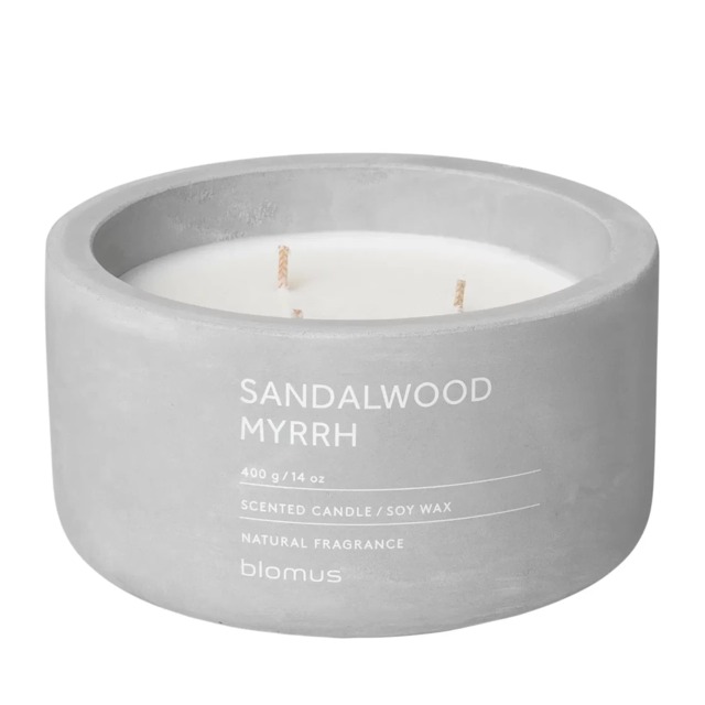Blomus Fraga Sandalwood Myrrh Scented Candle L - Micro Chip