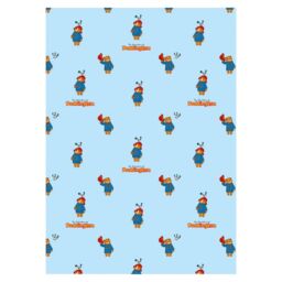 Paddington Bear Fleece Blanket Blue Blue/Red 150cm x 100cm 1