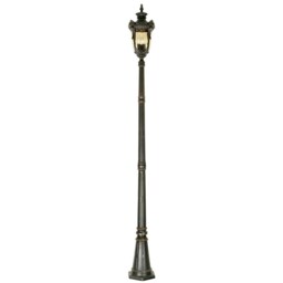 Philadelphia 3 Light Large Outdoor Lamp Post Old Bronze IP44, E27