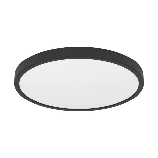 EGLO Fueva 6 Black LED Ceiling Light, 21cm