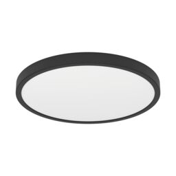 EGLO Fueva 6 Black LED Ceiling Light, 21cm